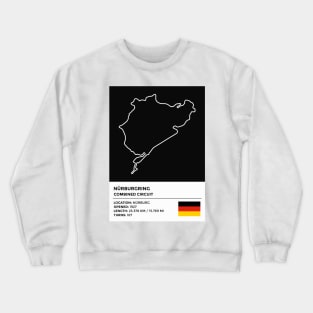 Nürburgring - Combined Circuit [info] Crewneck Sweatshirt